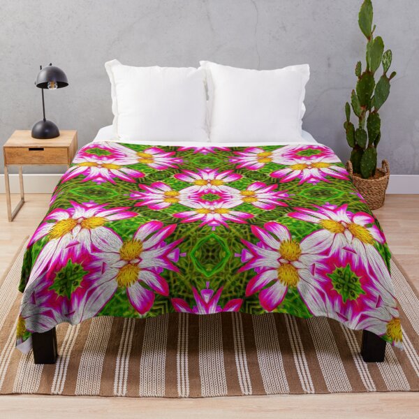Item preview, Pink cosmos pattern designed and sold by Patternflower.