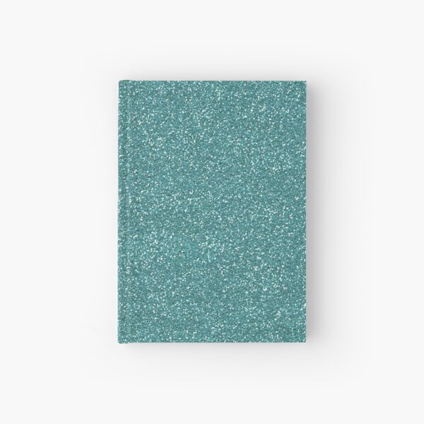 Teal Glitter Hardcover Journal