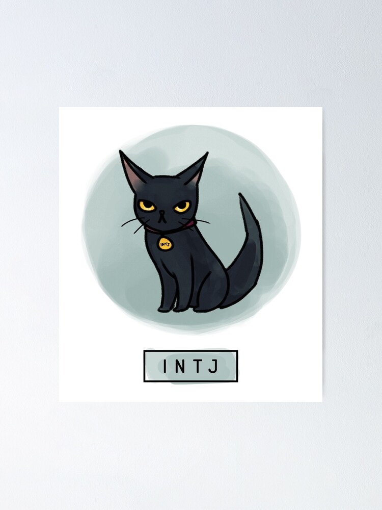 INTJ MBTI personality animal Poster Print