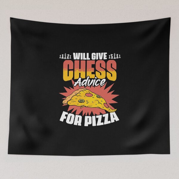 Item preview, Chess Lessons Funny Board Game Enthusiast For A Pizza Lover designed and sold by Nessshirts.