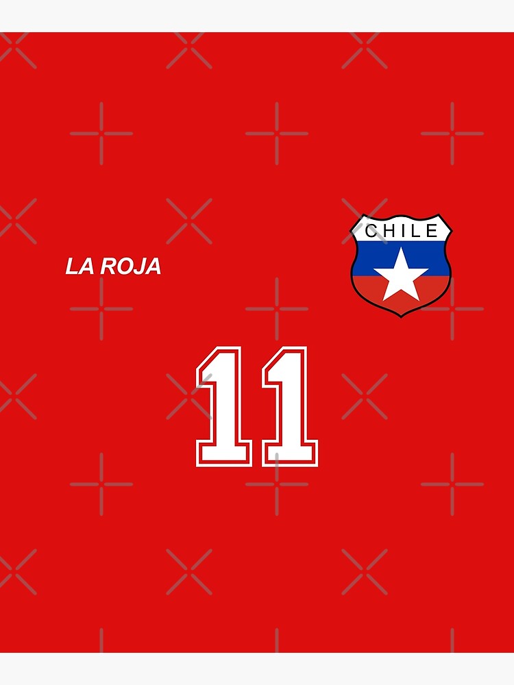 Chilean La Roja iconic jerseys