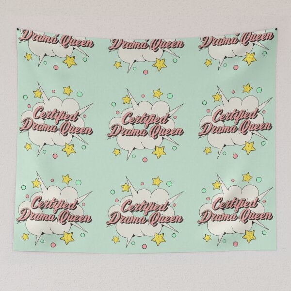 Item preview, Fun Certified drama queen, Fun Slogan For All Drama Queens designed and sold by TrulyEpoque.