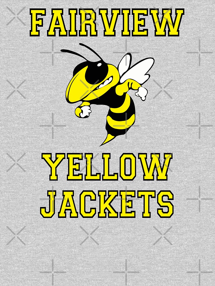 "Fairview Yellow Jacket 2017 1" Tshirt by theaveragejoe Redbubble