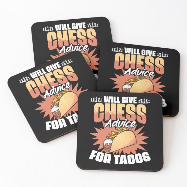 Item preview, Chess Lessons Funny Board Game Enthusiast For A Tacos Lover designed and sold by Nessshirts.