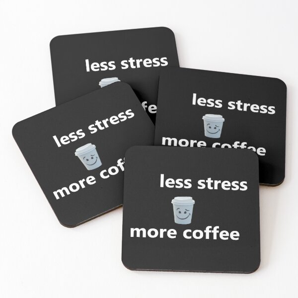 Item preview, Less stress more coffee designed and sold by oli-ml.