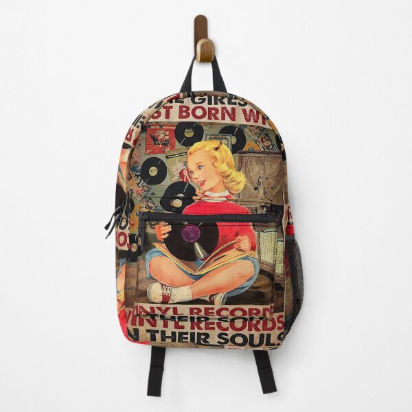 Item preview, Some girl are just born with vinyl records in their souls designed and sold by ALISONABBOTTAU.