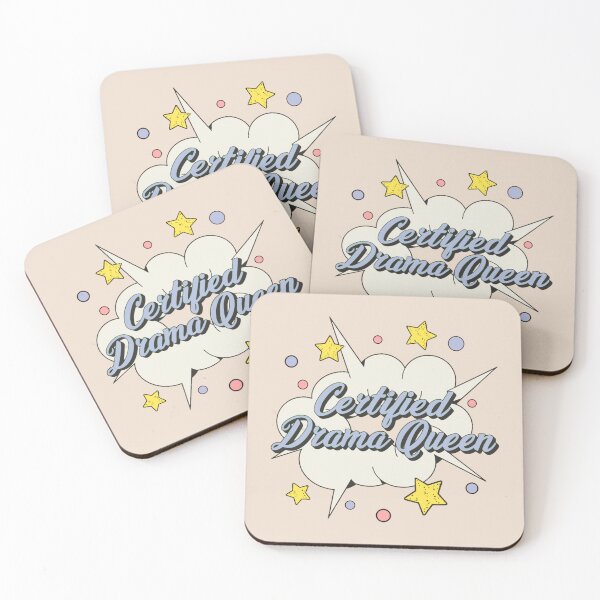 Item preview, Certified drama queen, Fun Comic Style Slogan For All Drama Queens designed and sold by TrulyEpoque.