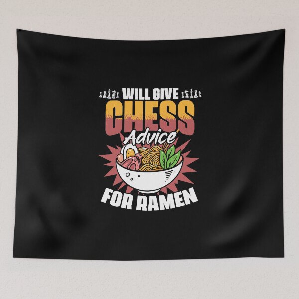 Item preview, Chess Lessons Funny Board Game Enthusiast For A Ramen Lover designed and sold by Nessshirts.