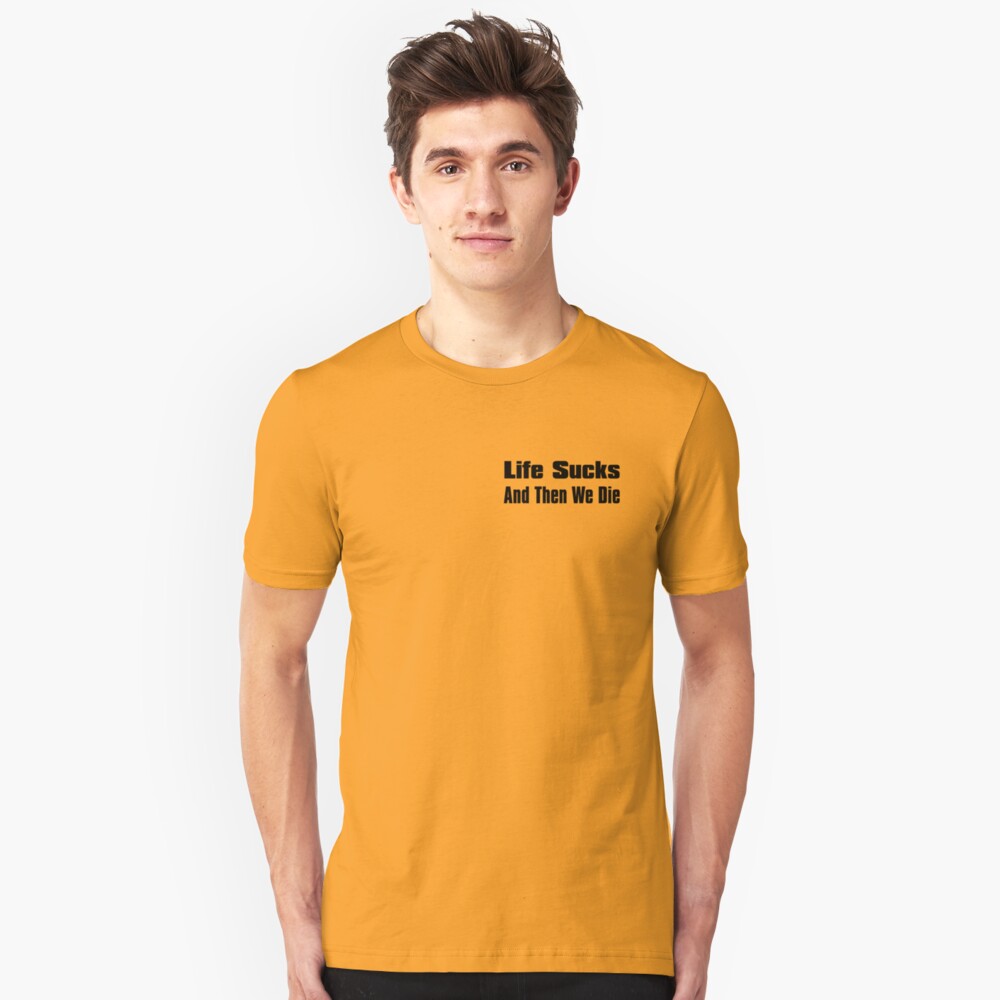 A Bit of Optimism #1 (Small Text) Slim Fit T-Shirt