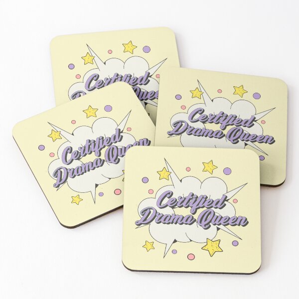 Item preview, Certified drama queen, Comic Style Slogan For All Drama Queens designed and sold by TrulyEpoque.