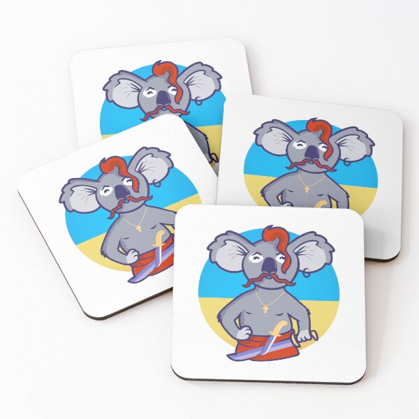 Item preview, Koala Ukrainian Cossack designed and sold by Planet of Koalas. Character design.