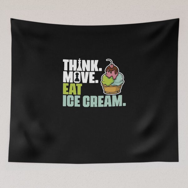 Item preview, Funny Board Game Enthusiast For Ice Cream Lover Chess Player designed and sold by Nessshirts.
