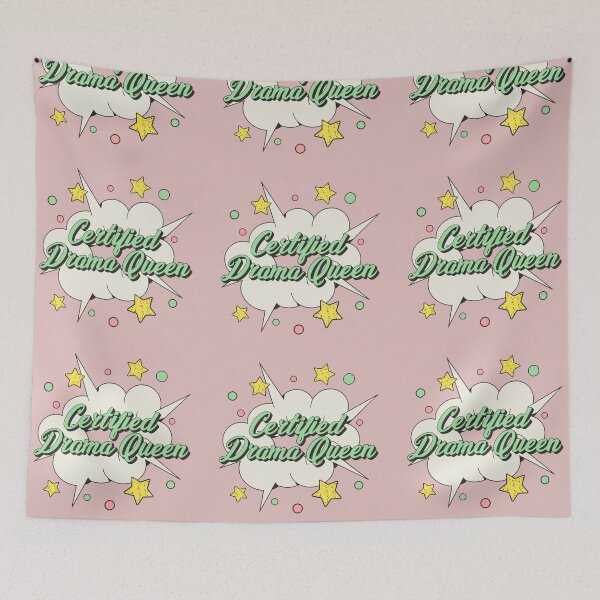 Item preview, Fun Certified drama queen, Comic Style Slogan For All Drama Queens designed and sold by TrulyEpoque.