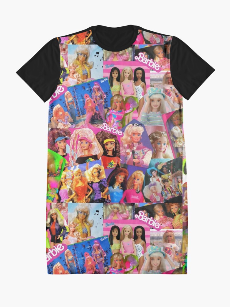 "80's barbie" Graphic T-Shirt Dress by LunarAlpaca | Redbubble