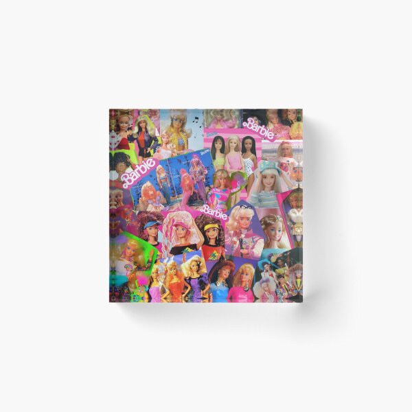 80's barbie Acrylic Block