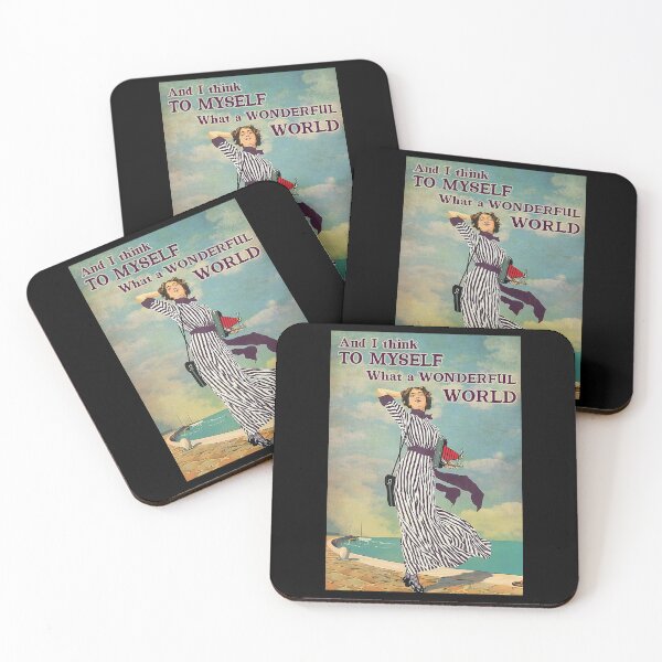 Item preview, And i think to myself what a wonderful world designed and sold by ADAMANDREWSAU.