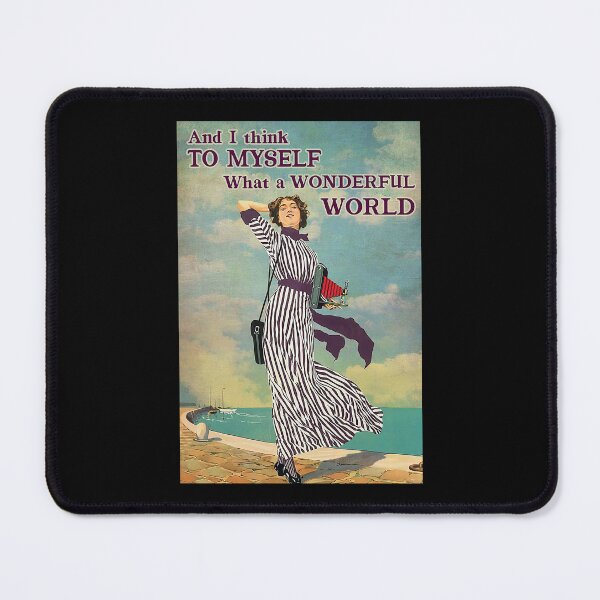 Item preview, And i think to myself what a wonderful world designed and sold by ADAMANDREWSAU.