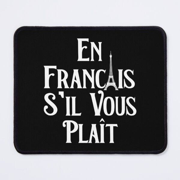 Item preview, En Francais S'il Vous Plait French Language designed and sold by TheInkElephant.
