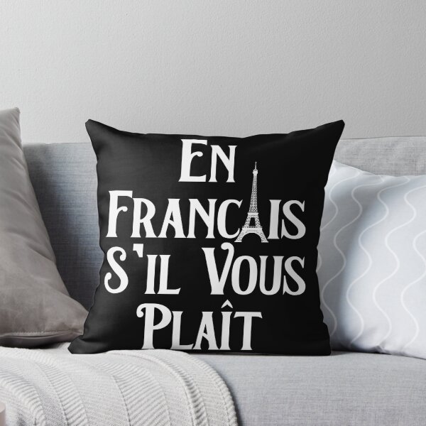 Aperçu de l'œuvre En Francais S'il Vous Plait French Language créée et vendue par TheInkElephant.
