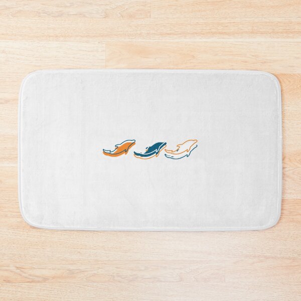 Item preview, Miami Dolphins Pattern, Teal Background- Limited Edition | Perfect Gift designed and sold by laureshira.