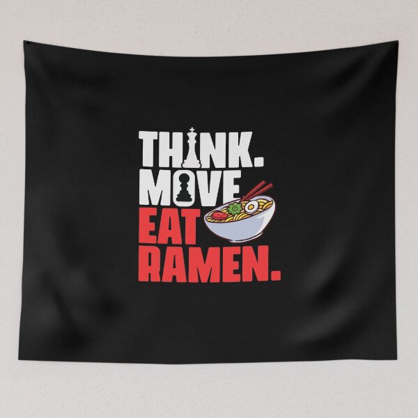 Item preview, Funny Board Game Grandmaster For A Ramen Lover Chess Player designed and sold by Nessshirts.