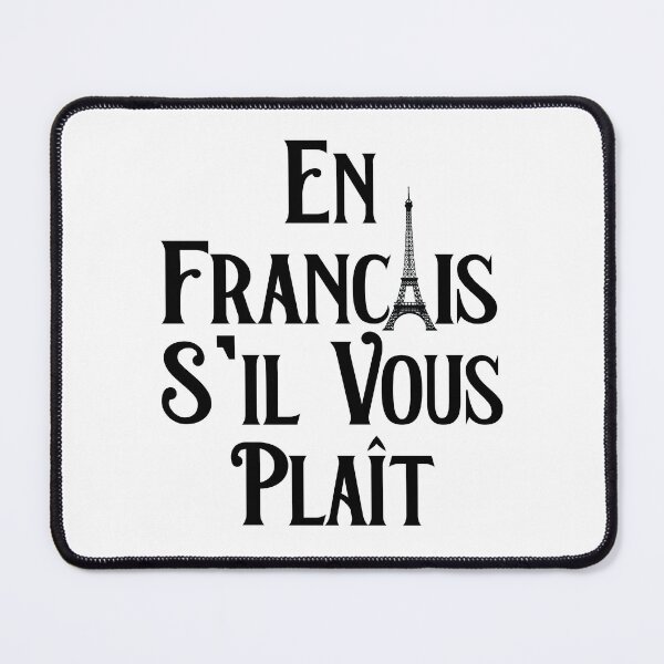 Item preview, En Francais S'il Vous Plait French Language designed and sold by TheInkElephant.