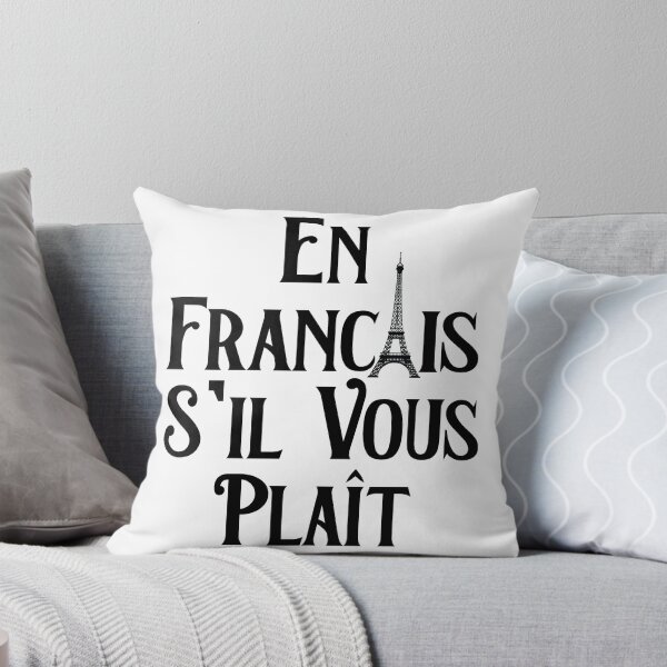 Aperçu de l'œuvre En Francais S'il Vous Plait French Language créée et vendue par TheInkElephant.