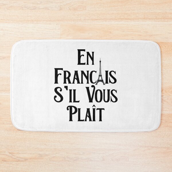 Item preview, En Francais S'il Vous Plait French Language designed and sold by TheInkElephant.