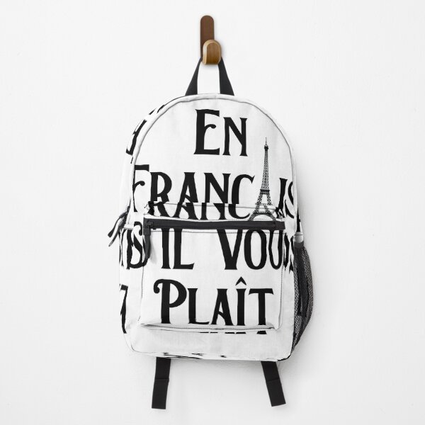 Item preview, En Francais S'il Vous Plait French Language designed and sold by TheInkElephant.