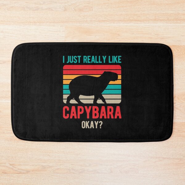 Item preview, Funny Capybara designed and sold by artworkbyrihen.