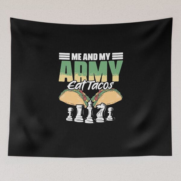 Item preview, Funny Board Game Sports Humor For A Tacos Lover Chess Player designed and sold by Nessshirts.