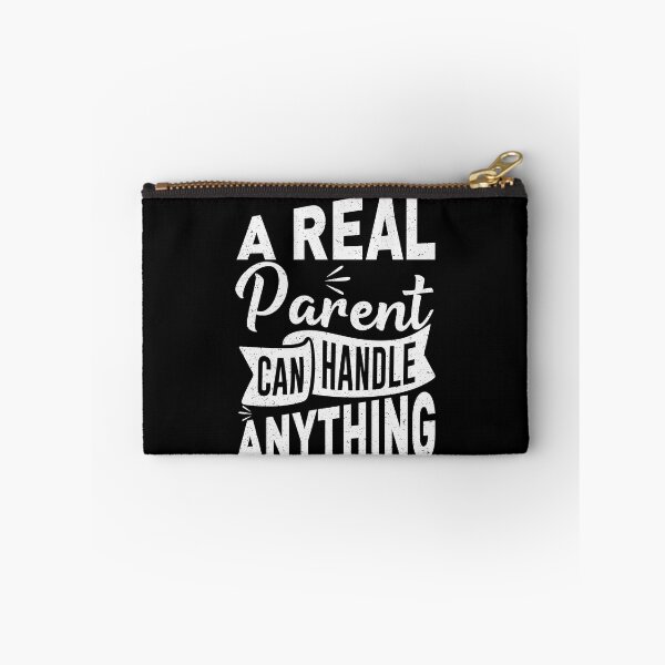 Item preview, A Real Parent Can Handle Any Thing Funny Gift For Father and Mother designed and sold by YAHIA-14.
