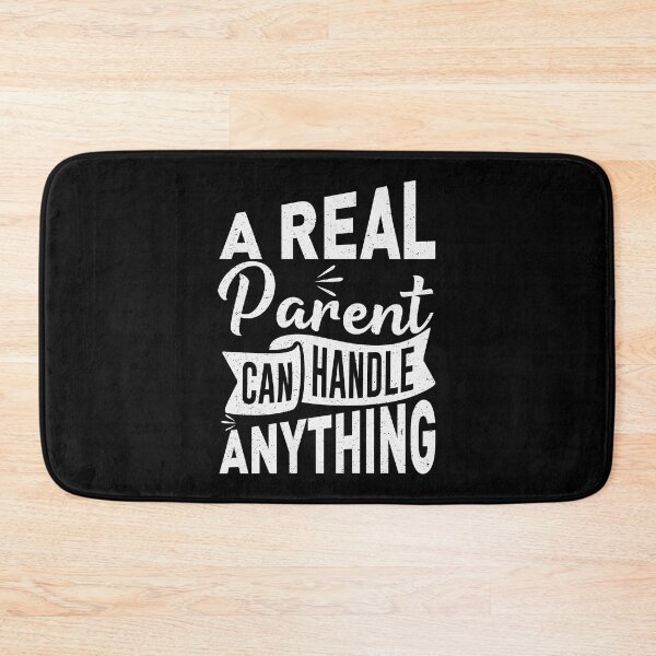 Item preview, A Real Parent Can Handle Any Thing Funny Gift For Father and Mother designed and sold by YAHIA-14.