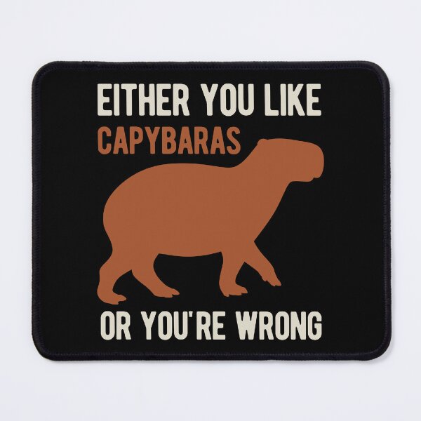 Item preview, Funny Capybara designed and sold by artworkbyrihen.