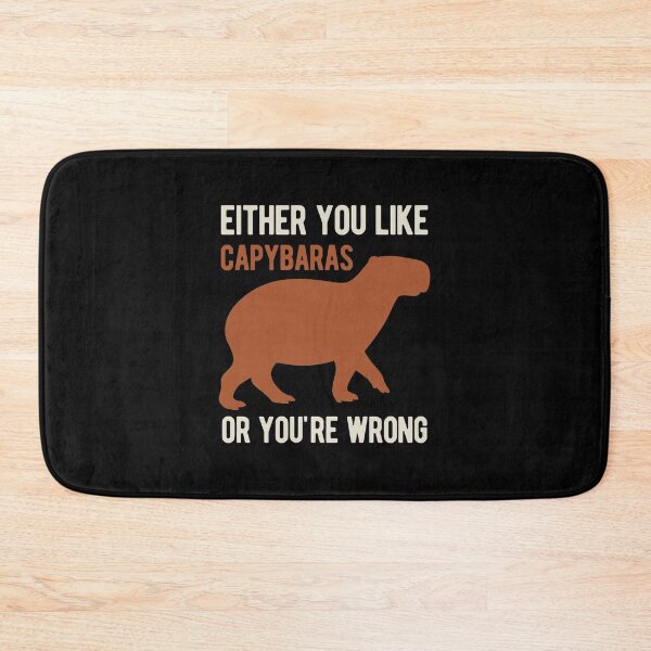 Item preview, Funny Capybara designed and sold by artworkbyrihen.
