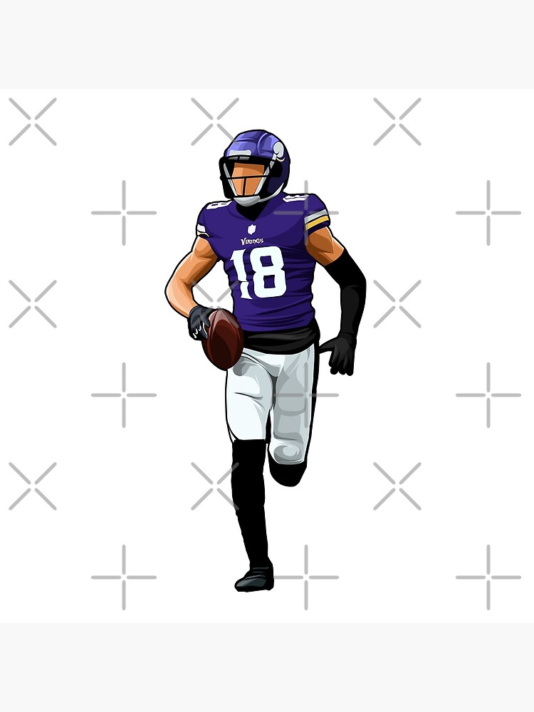 NEW THROWBACK #18 Justin Jefferson Minnesota Vikings Jersey - clothing &  accessories - by owner - apparel sale 