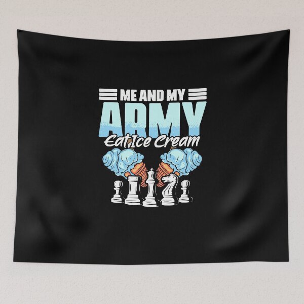 Item preview, Funny Board Game Sports For An Ice Cream Lover Chess Player designed and sold by Nessshirts.