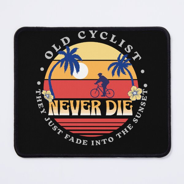 Item preview, Old cyclist T-shirt designed and sold by Velocitiy.