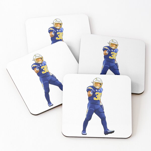 Item preview, Austin Ekeler #30 In Action designed and sold by LongStoryPuck.