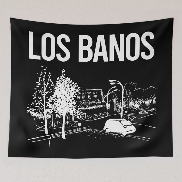 Item preview, Street Sketch Los Banos designed and sold by bettyn9wp.