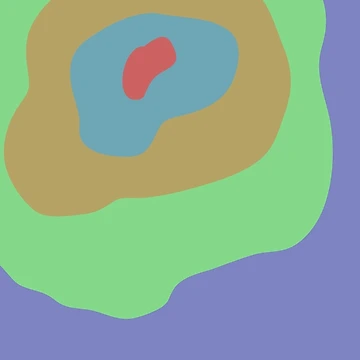 Artwork thumbnail, Shapeless Color Patterns by HASIII
