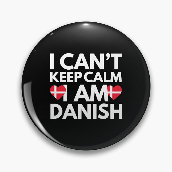 Item preview, I Cant Keep Calm, I am Danish from Denmark designed and sold by HelloFromAja.