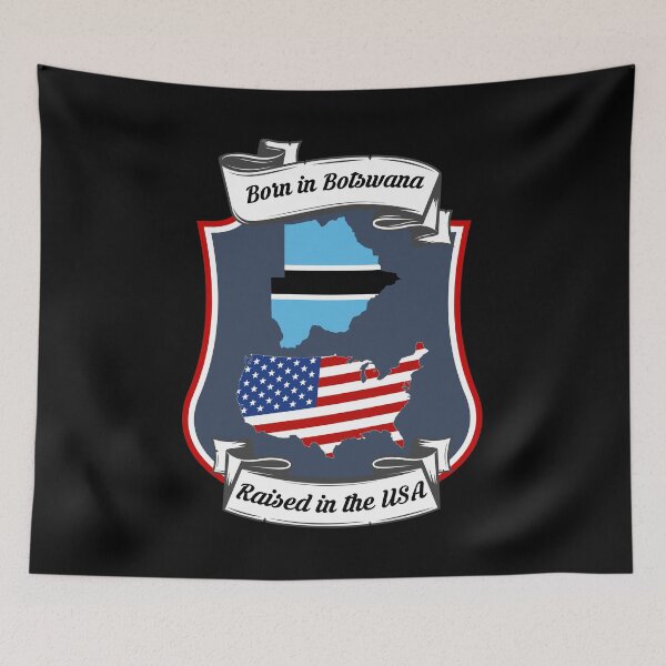 Item preview, Born in Botswana, raised in the USA Heritage designed and sold by Tony ⭐⭐⭐⭐⭐.