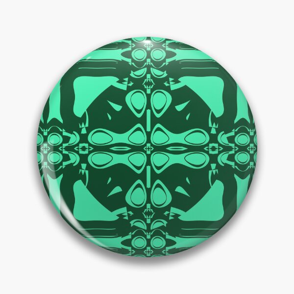Item preview, Triangle Ellipse Curve Shapes Abstract Art Green designed and sold by AraljanFusion.