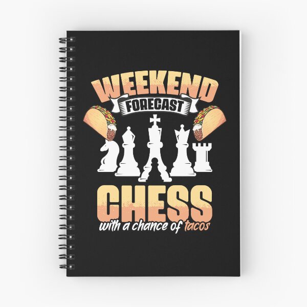 Item preview, Weekend Forecast Funny Chess Game Enthusiast For Tacos Lover designed and sold by Nessshirts.