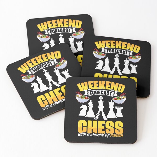 Item preview, Weekend Forecast Funny Chess Game Enthusiast For Ramen Lover designed and sold by Nessshirts.