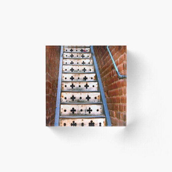 Lucky Steps Acrylic Block