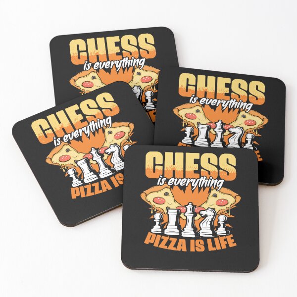 Item preview, Funny Chess Board Game Humor For A Pizza Lover Grandmaster designed and sold by Nessshirts.