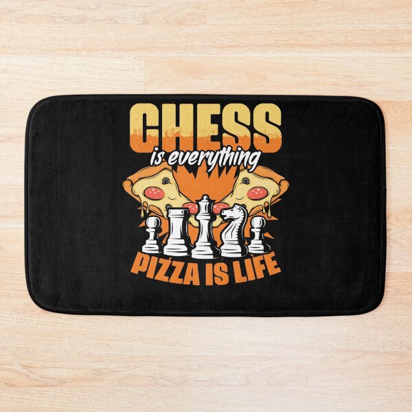 Item preview, Funny Chess Board Game Humor For A Pizza Lover Grandmaster designed and sold by Nessshirts.