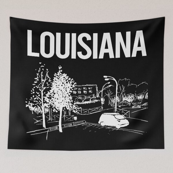 Item preview, Street Sketch Louisiana designed and sold by bettyn9wp.